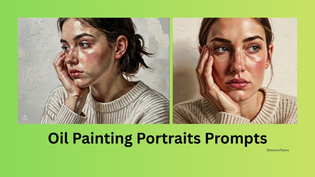 How to Create Ultra-Realistic Oil Painting Portraits with Soft Emotional Mood