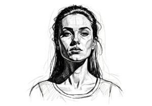 Raw Hand Drawn Sketch Portraits Shanara Toons 7